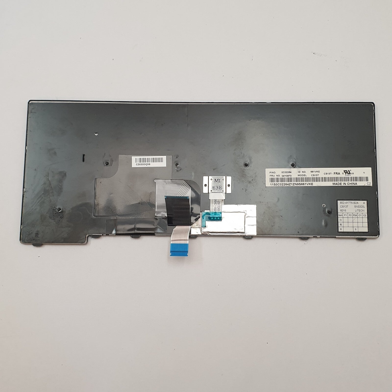 Lenovo ThinkPad T460 Tastatur Französisch AZERTY Keyboard FR Original – Bild 2
