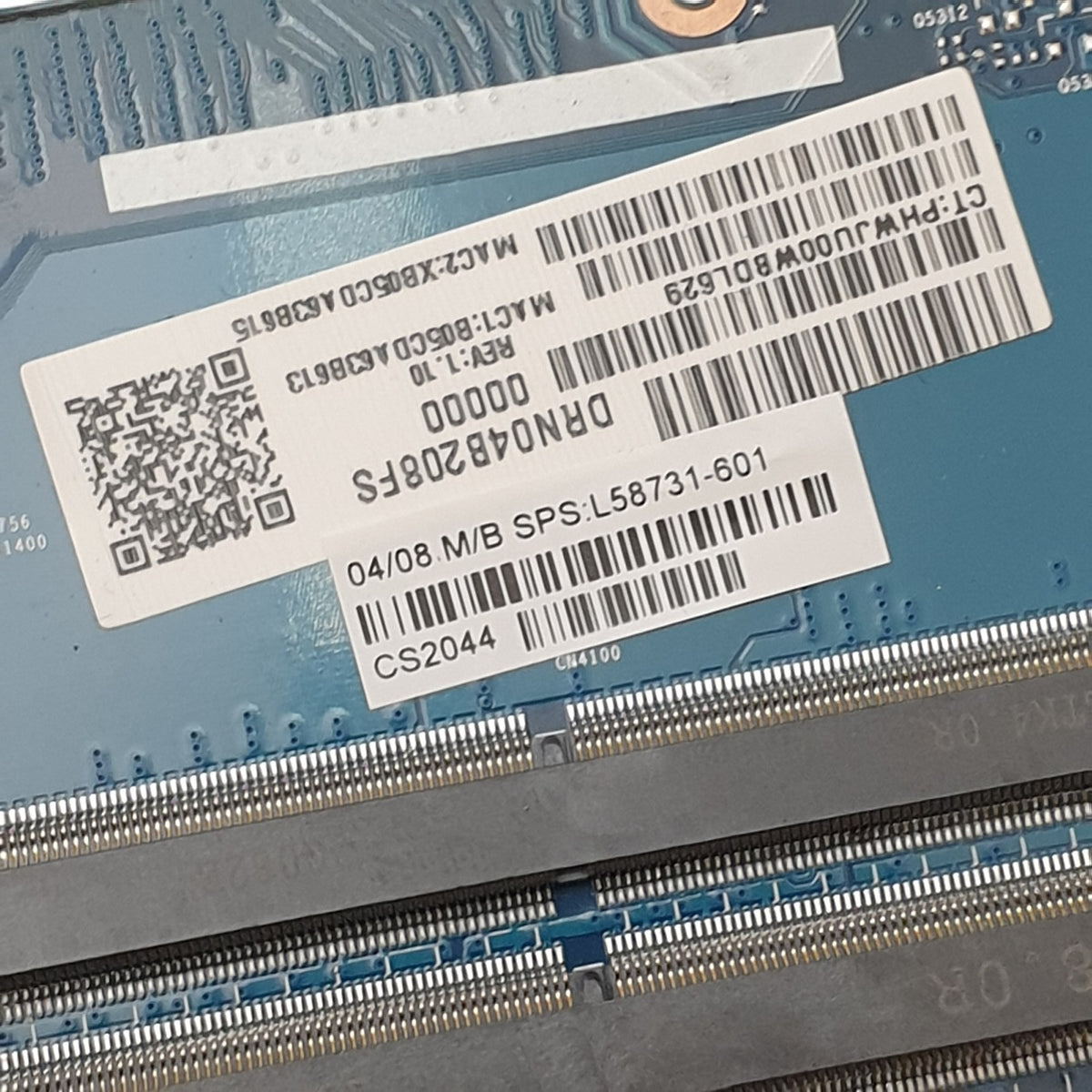 HP ProBook 850 G5 Mainboard i5-8265U 1,60GHz Motherboard Systemboard