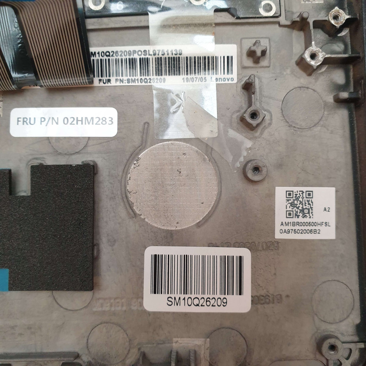 Lenovo ThinkPad T490s Handauflage Tastatur AZERTY Palmrest FR Backlit