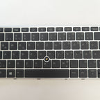 HP EliteBook 820 G4 Original Tastatur QWERTZ Keyboard Backlit Pointstick – Bild 2
