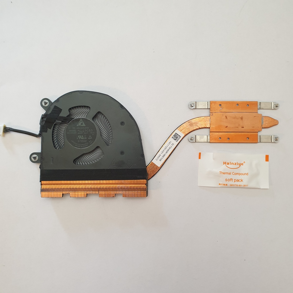 Lenovo Thinkpad L13 G1 Gen 1 Kühler Lüfter Heatsink Fan Wärmeleitpaste