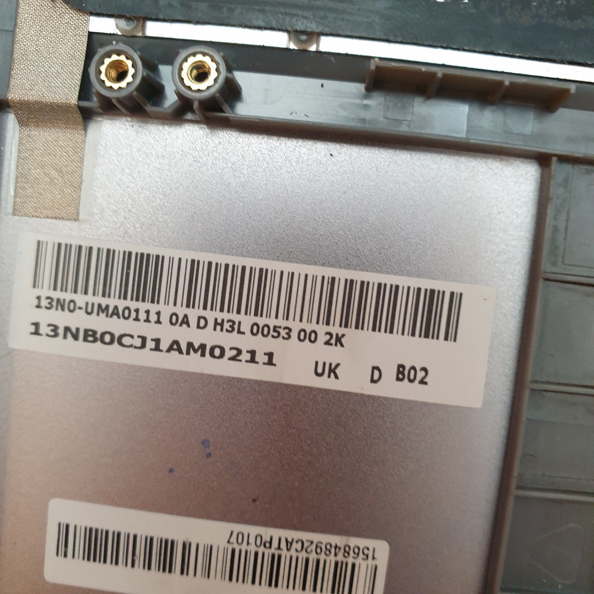 ASUS Zenbook UX410U Handauflage Tastatur Französisch AZERTY Palmrest Backlit – Bild 3
