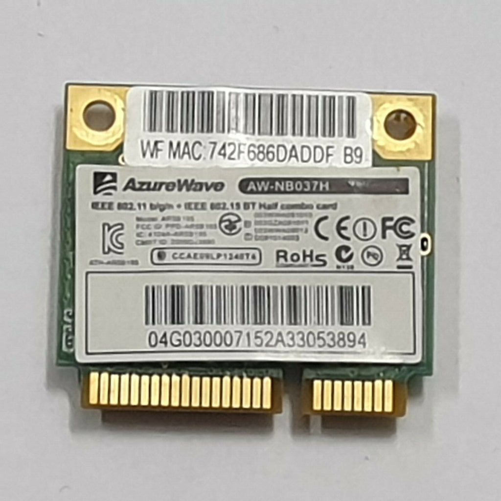 Asus N55S WLAN Karte Wifi Card AzureWave AW NB037H