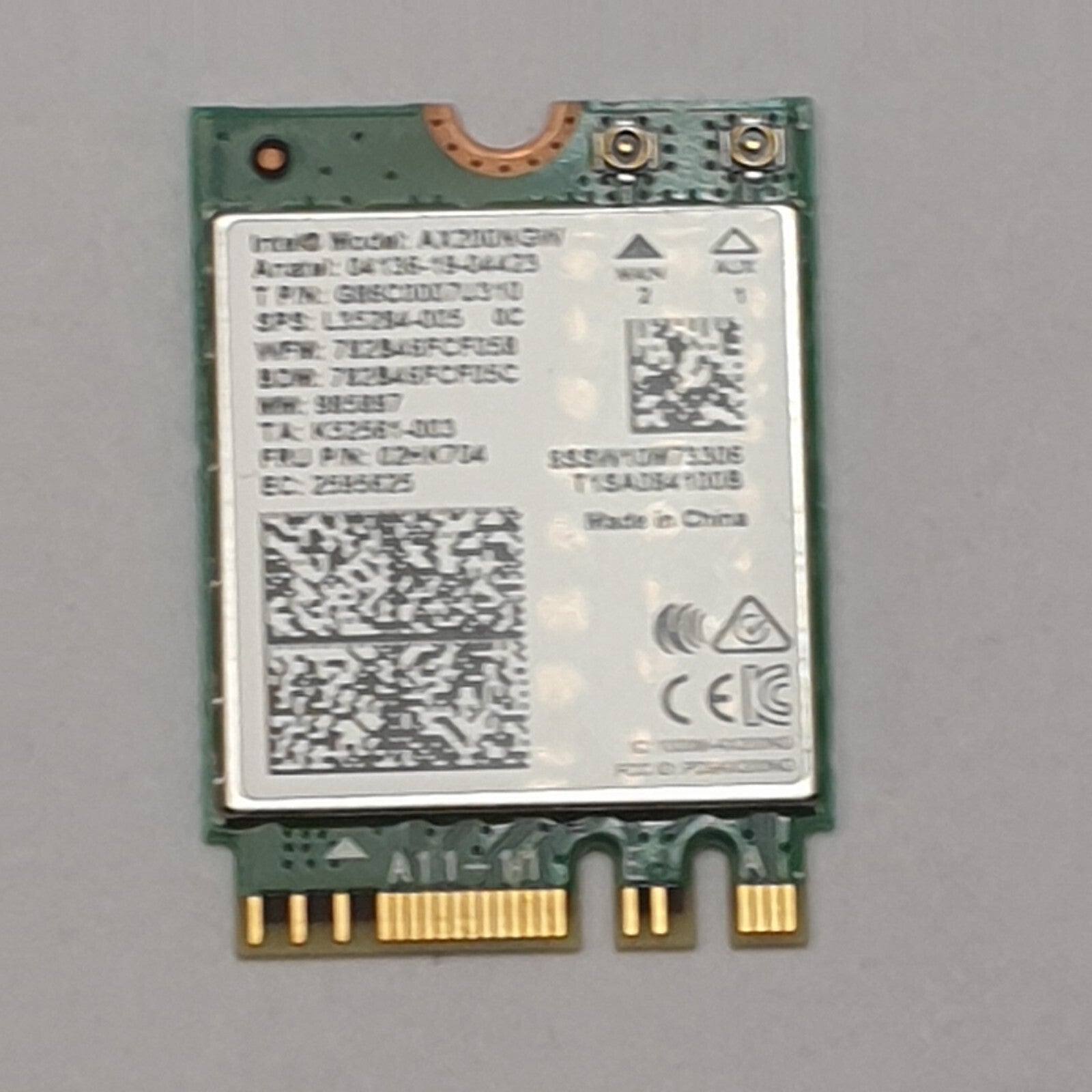 Lenovo Thinkpad L14 G1 WLAN Karte Intel AX210NGW WLAN Karte WiFi 6E Bluetooth