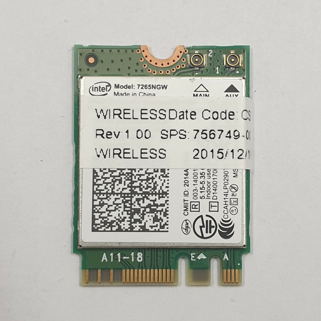 HP EliteBook 840 G2 WLAN Bluetooth Karte Intel 7265NGW Wireless Modul