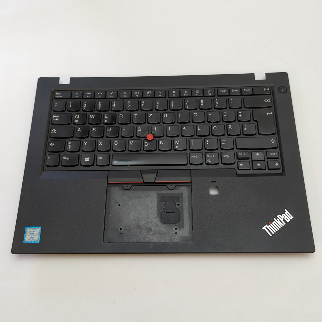 Lenovo ThinkPad L480 Handauflage Tastatur DE QWERTZ Palmrest Keyboard Backlit