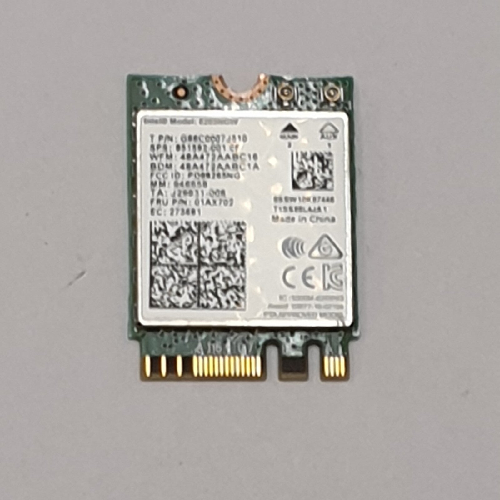 Lenovo ThinkPad X1 Yoga G3 WLAN Karte Wireless Modul 8265NGW