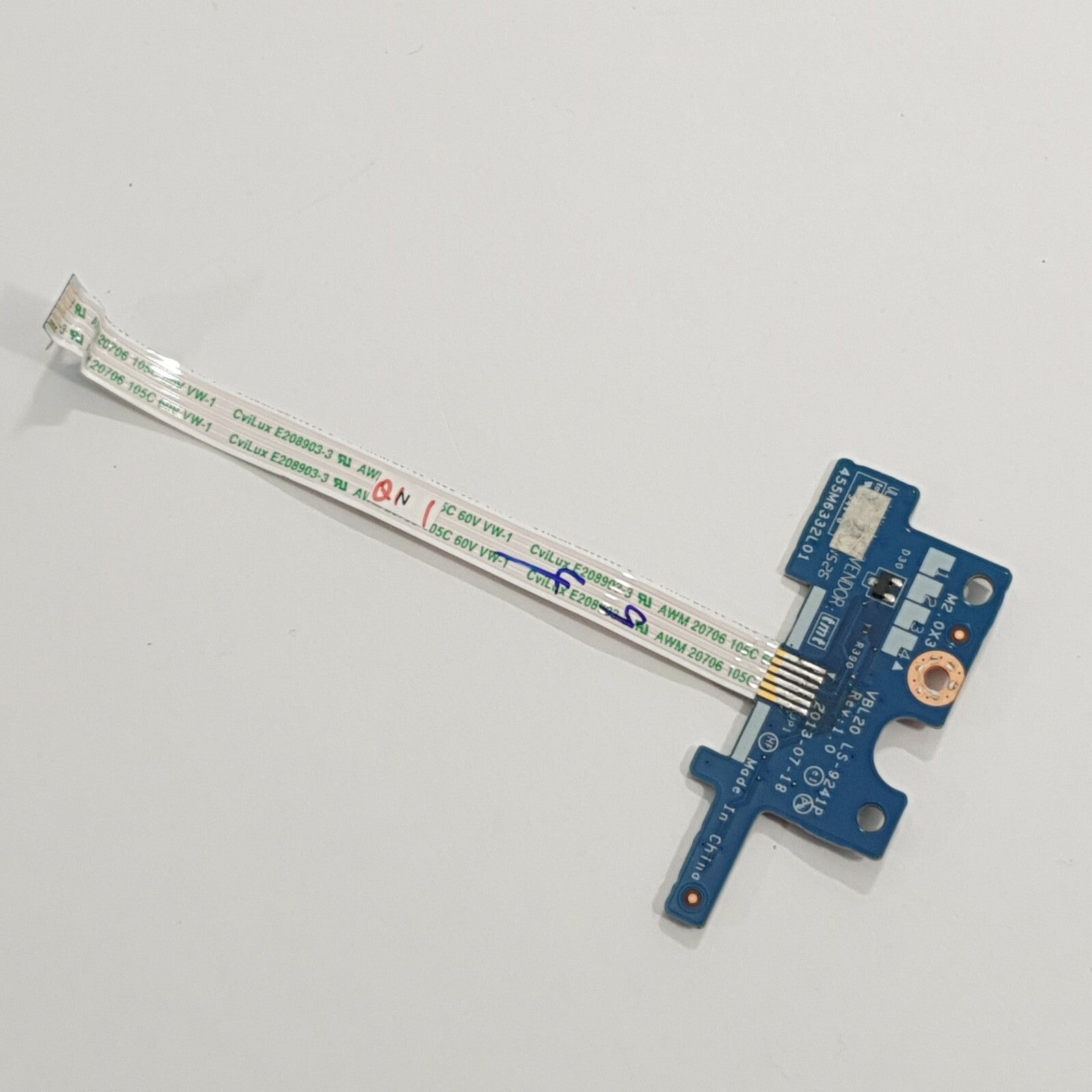 HP ZBook 15 G1 G2 Powerbutton Platine Einschaltknopf Board mit Kabel – Bild 2