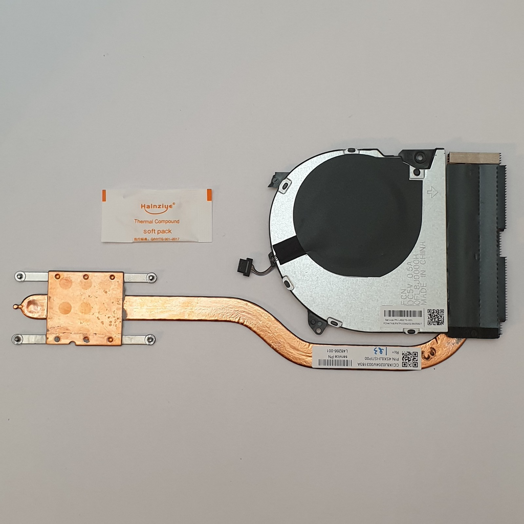 HP Probook 440 G6 Kühler Lüfter Wärmeleitpaste Fan Cooler Heatsink – Bild 2
