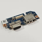 Dell Latitude E4300 VGA eSATA Port Platine Board IO Schnittstelle