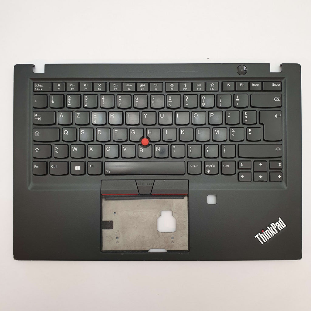 Lenovo ThinkPad T490s Handauflage Tastatur AZERTY Palmrest FR Backlit