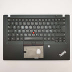 Lenovo ThinkPad T490s Handauflage Tastatur AZERTY Palmrest FR Backlit