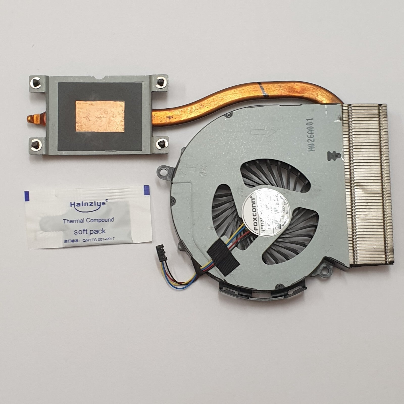HP Compaq 15-a0 15-a013nf Kühler Lüfter Heatsink Fan Wärmeleitpaste – Bild 2