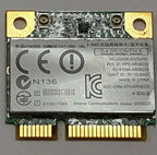 Toshiba Satellite L830 WLAN Karte Wifi Atheros AR5B225 Wireless Modul