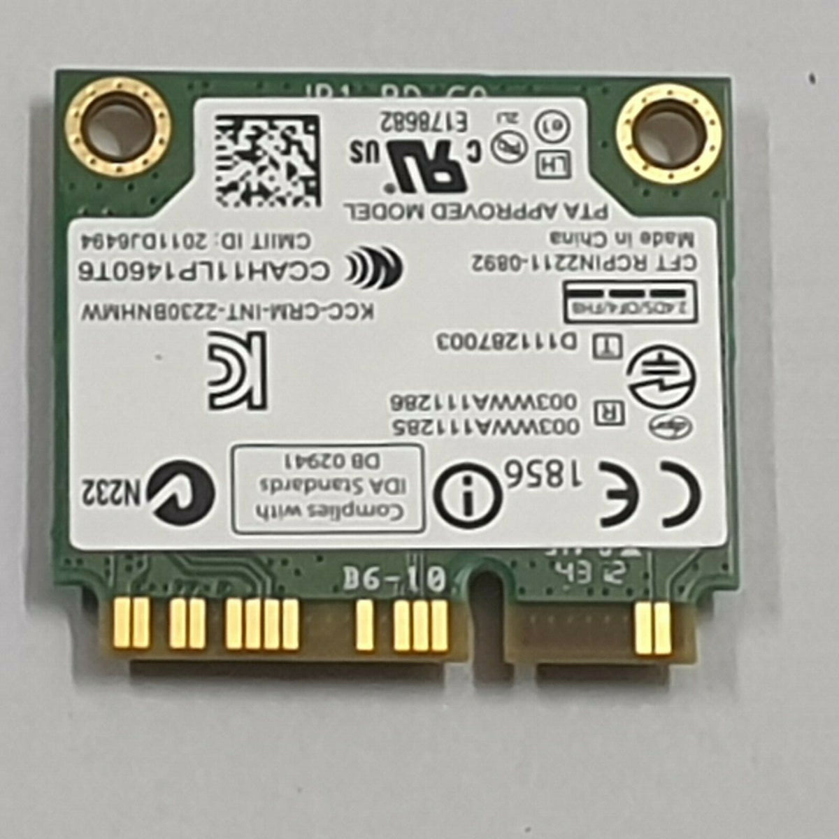 Asus N76VJ WLAN Karte Wifi Card Intel Centrino Wireless N 2230 2230BNHMW