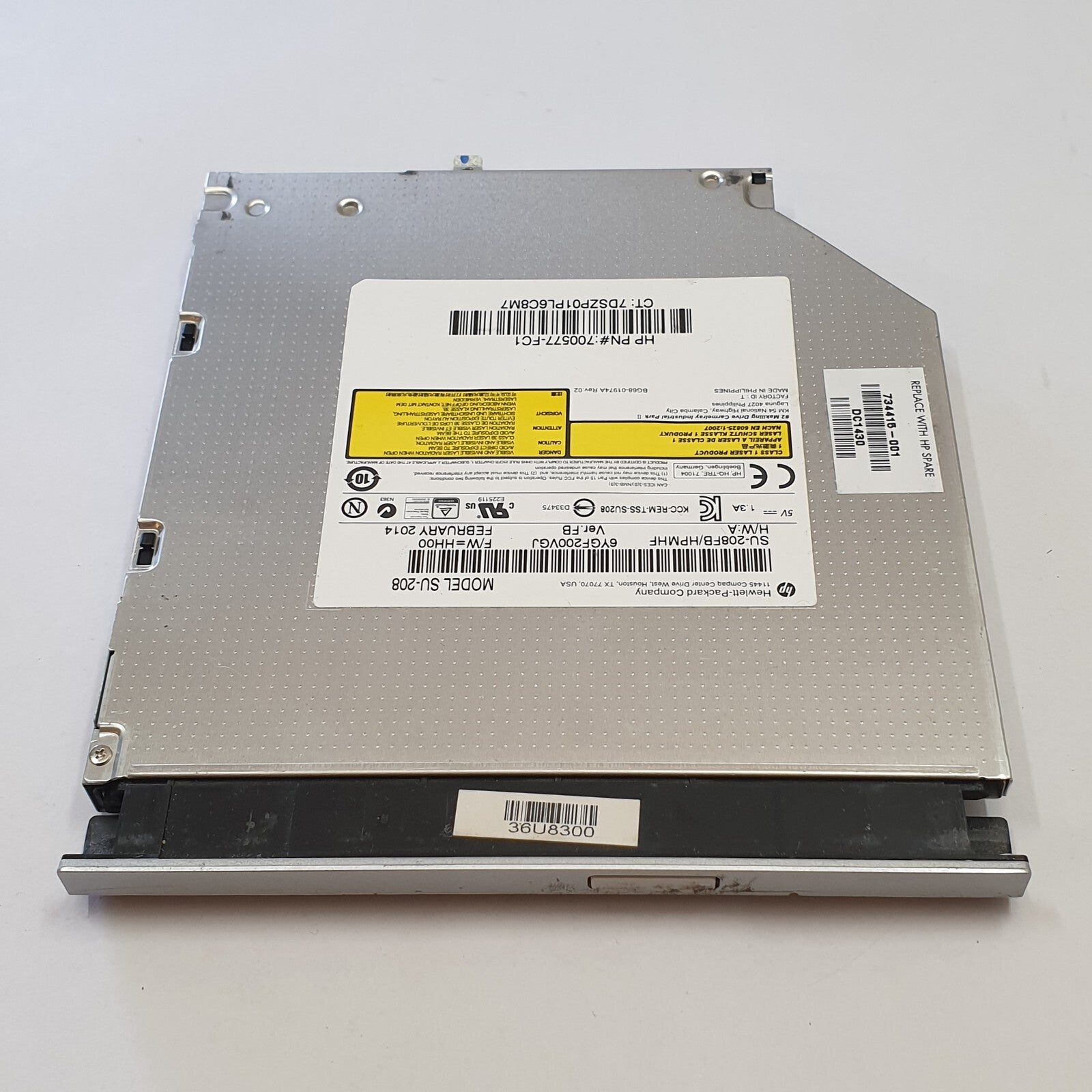 HP Pavilion TS 14 14-n 14-n220ed DVD Brenner Laufwerk CD DVD RW Drive