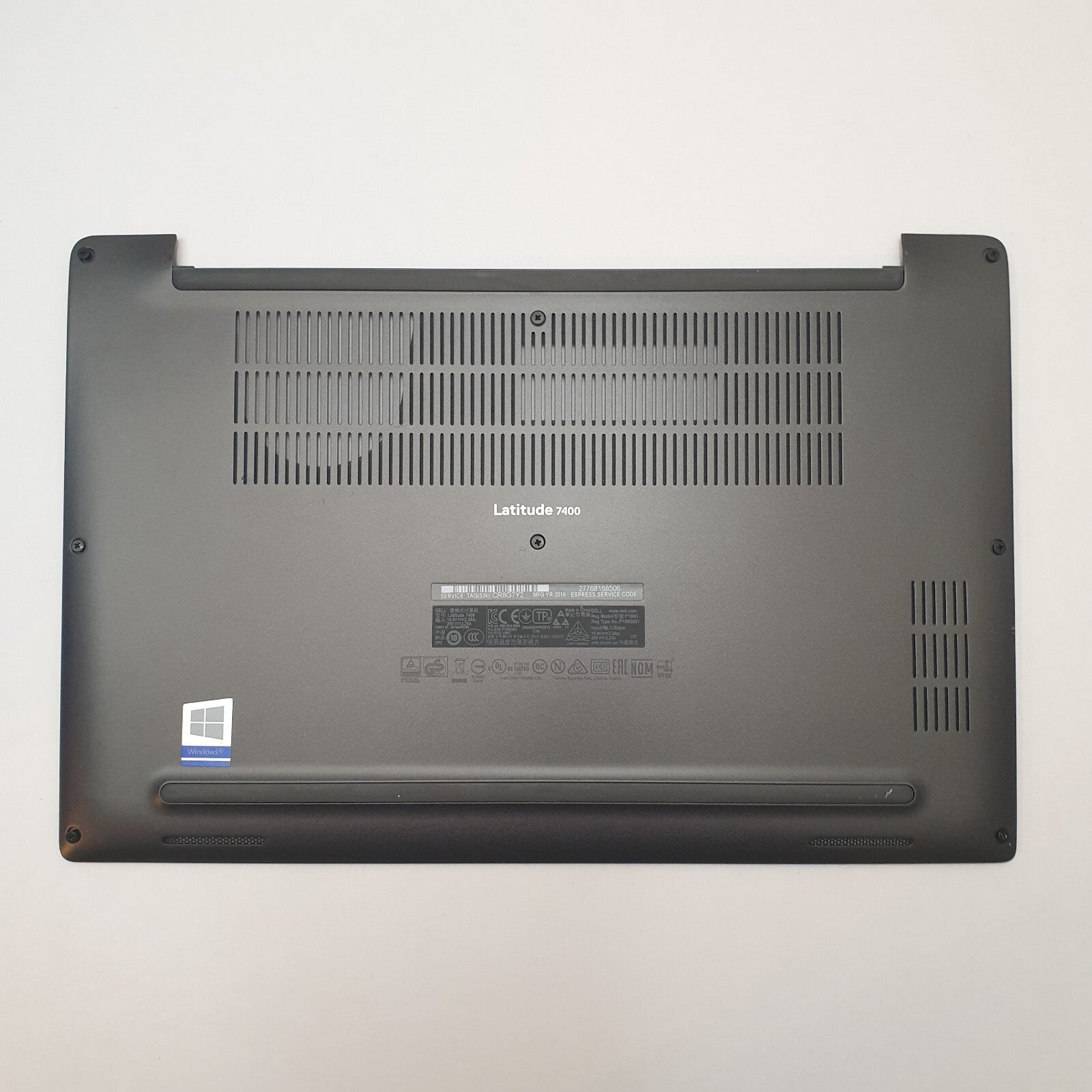 Dell Latitude 7400 Gehäuse Unterschale Unterteil Bottom Base Cover Ersatzteil