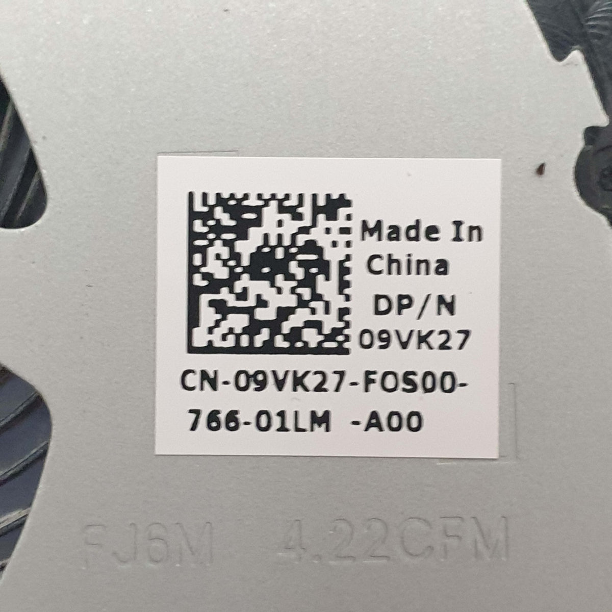 Dell Latitude 5580 CPU Lüfter Fan Kühler Heatsink