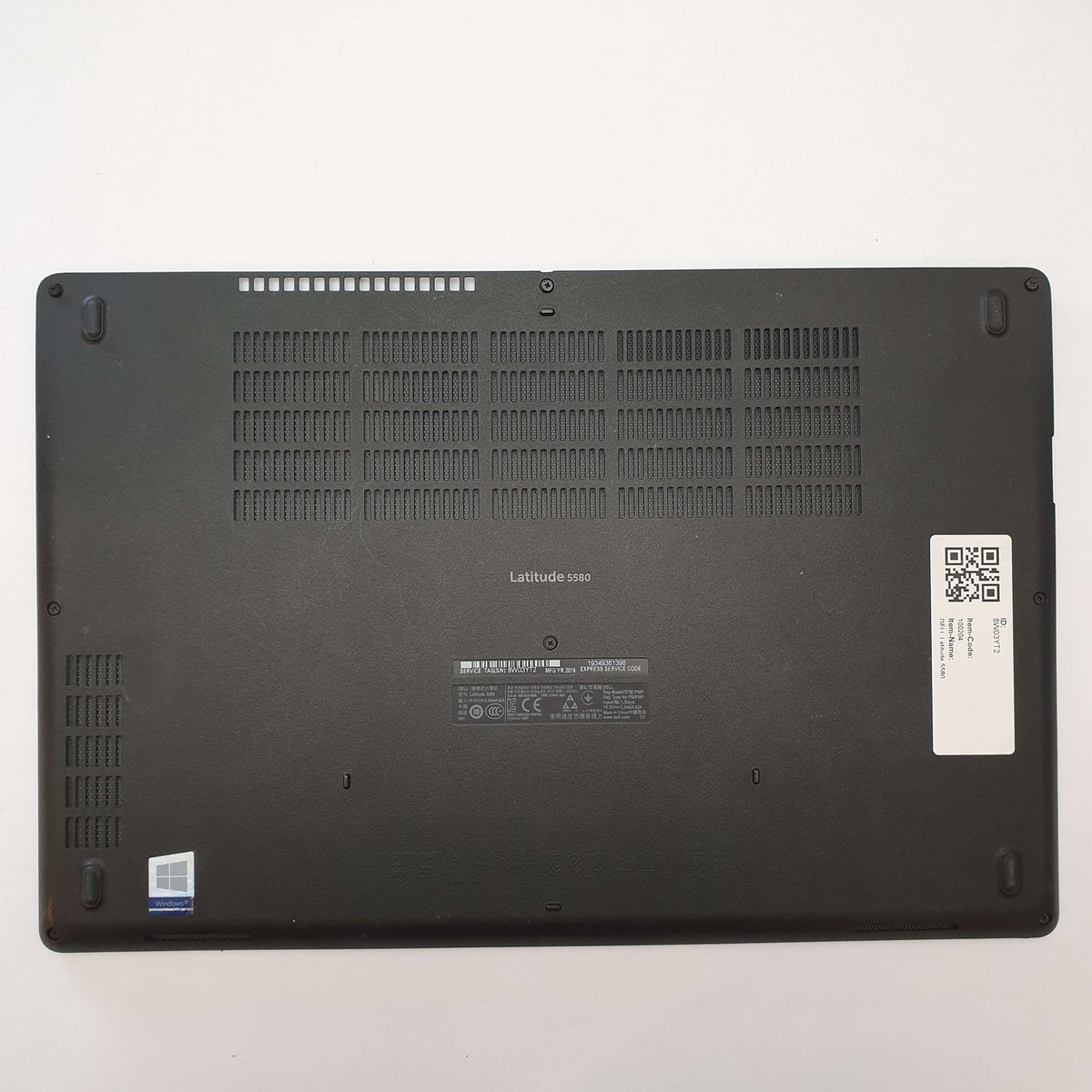 Dell Latitude 5580 Gehäuse Unterschale Unterteil Bottom Base Cover Case Schwarz