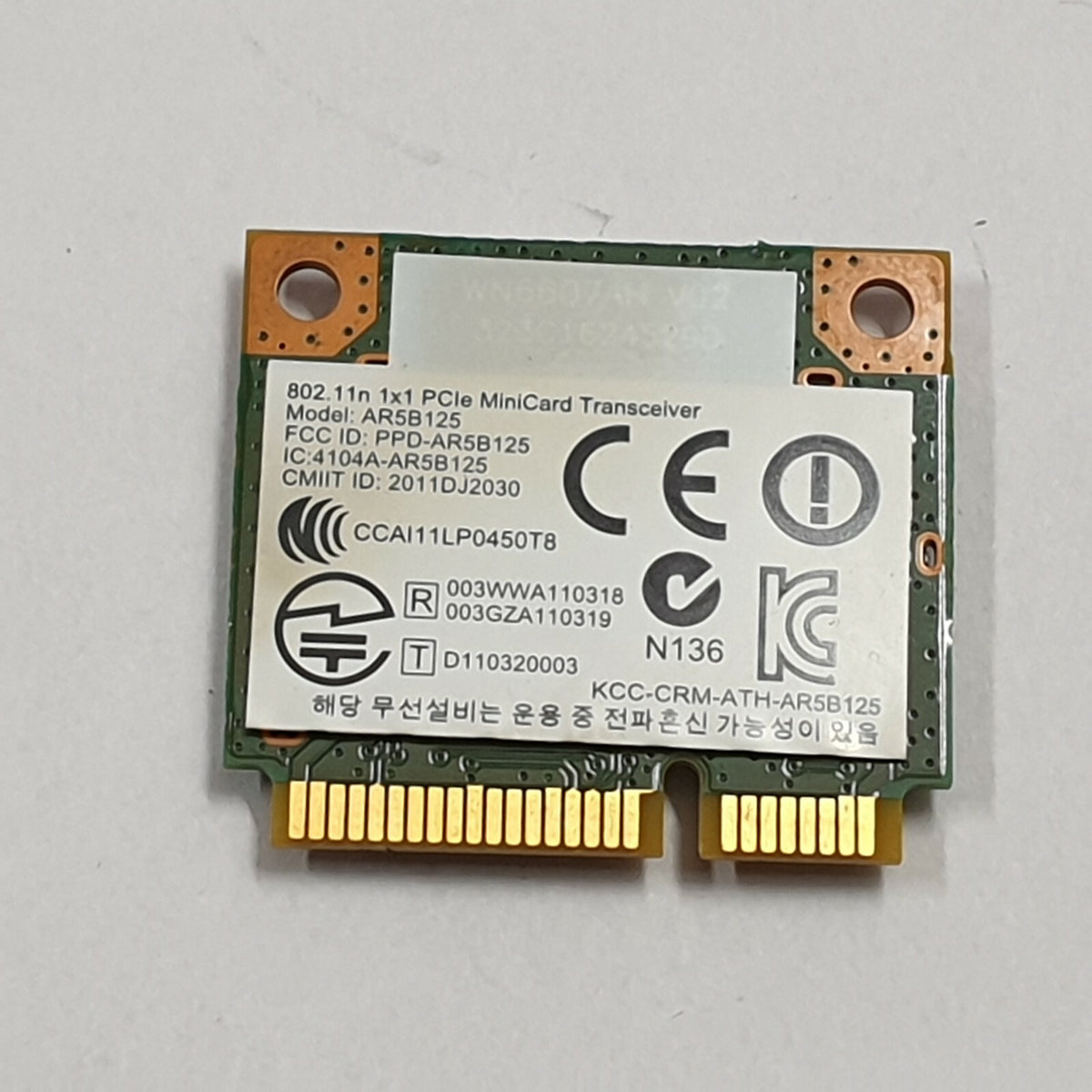 Asus X93S WLAN Karte Wifi Card Atheros AR5B125 Wireless Netzwerkkarte