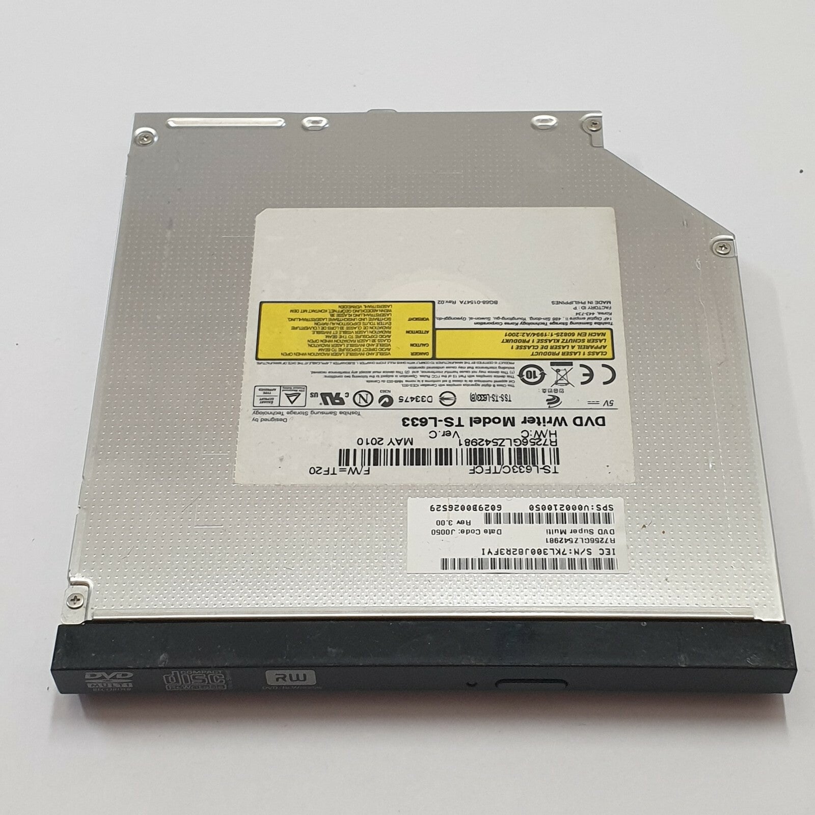 Toshiba Satellite L660-12X DVD Laufwerk mit Blende Brenner Writer Drive SATA