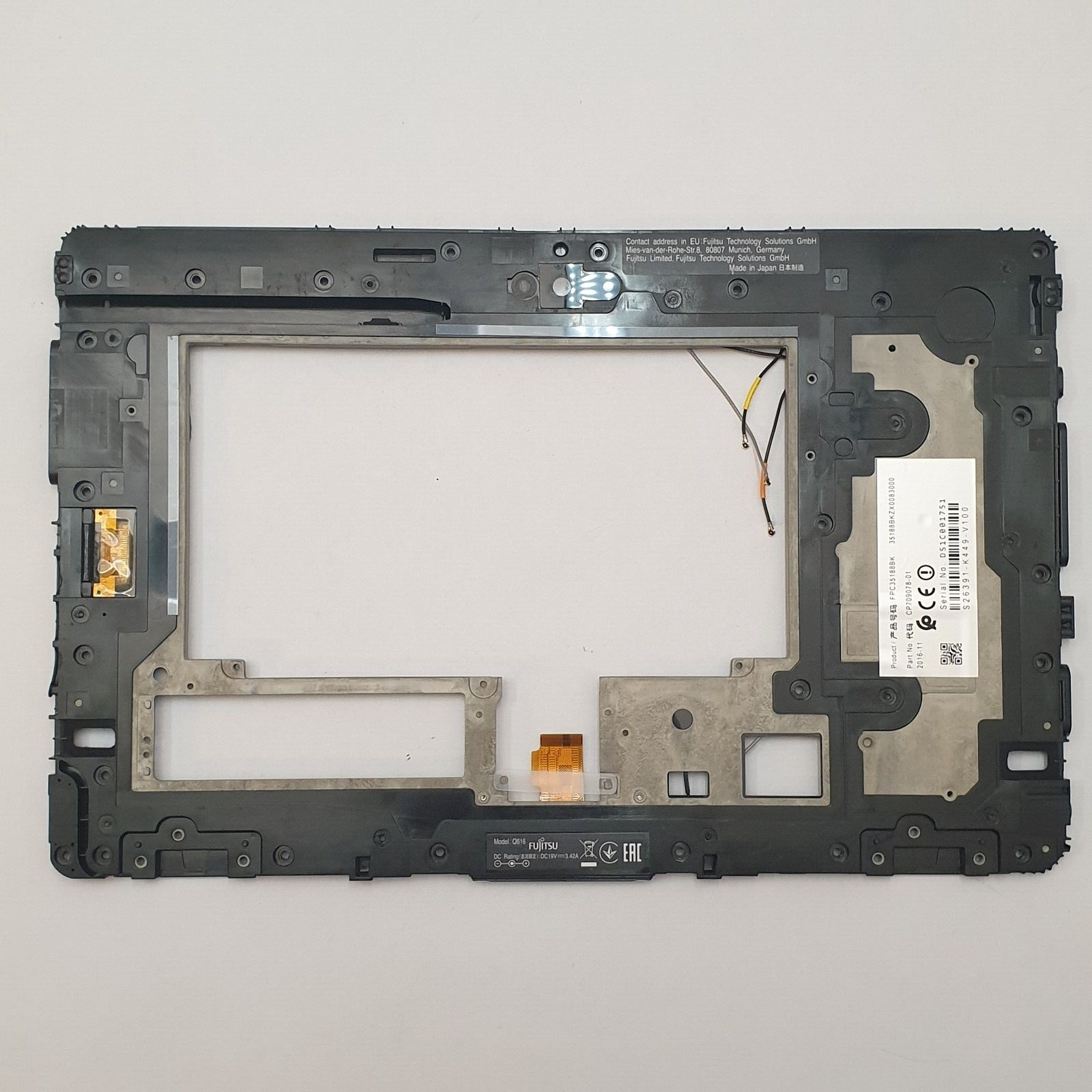 Fujitsu Stylistic Q616 Displayrahmen Bezel Frontblende – Bild 2