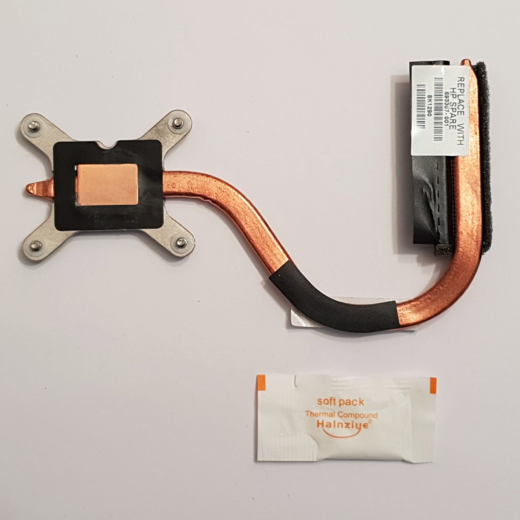 HP EliteBook 2170p Heatsink Kühler Heatpipe Kühlkörper mit Wärmeleitpaste – Bild 2