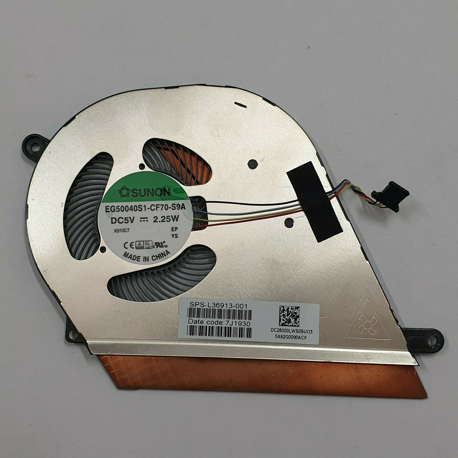 HP Chromebook x360 14-da Lüfter Fan Kühler – Bild 2