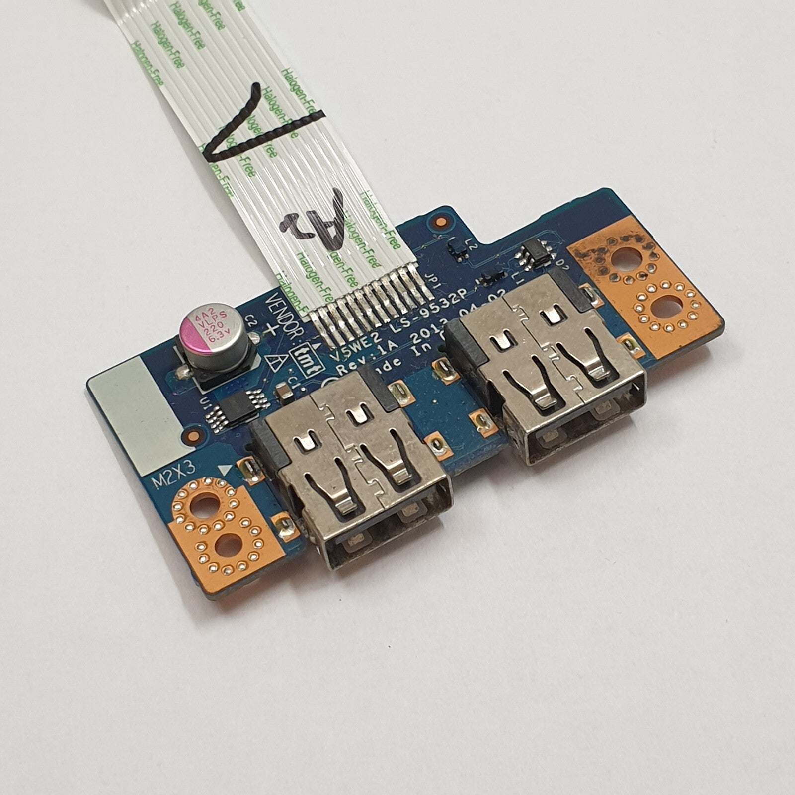Packard Bell EasyNote Z5WT3 USB Board mit Flachbandkabel USB Platine