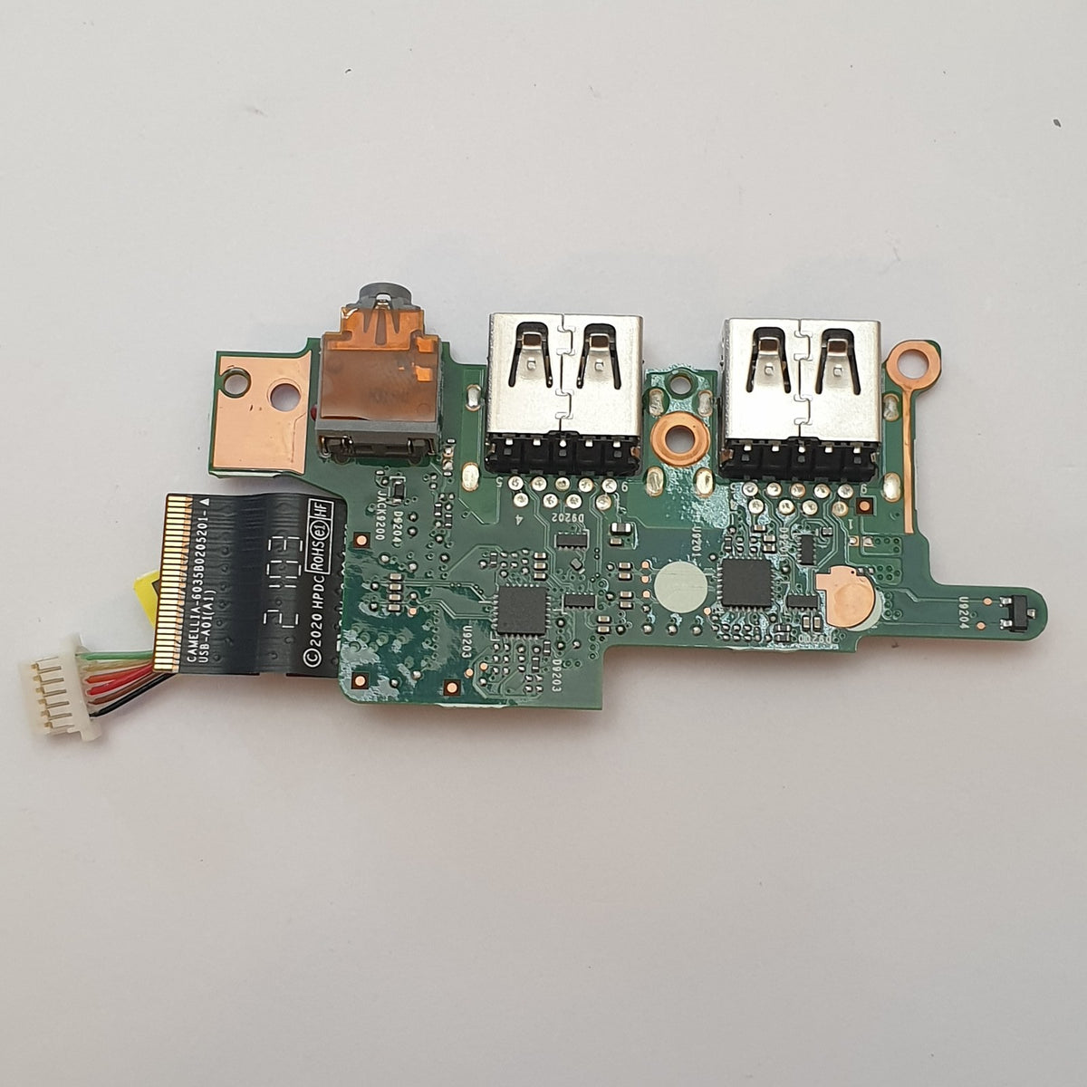HP EliteBook 835 G7 USB Audio Board Platine USB Buchse Audio Jack I/O Board