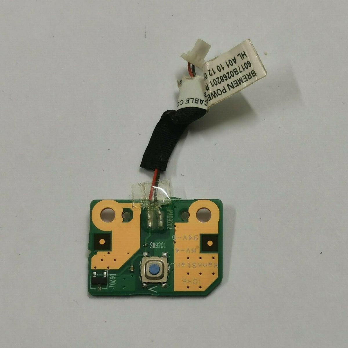 Toshiba Satellite L635 Powerbutton Einschaltknopf Platine Power Board