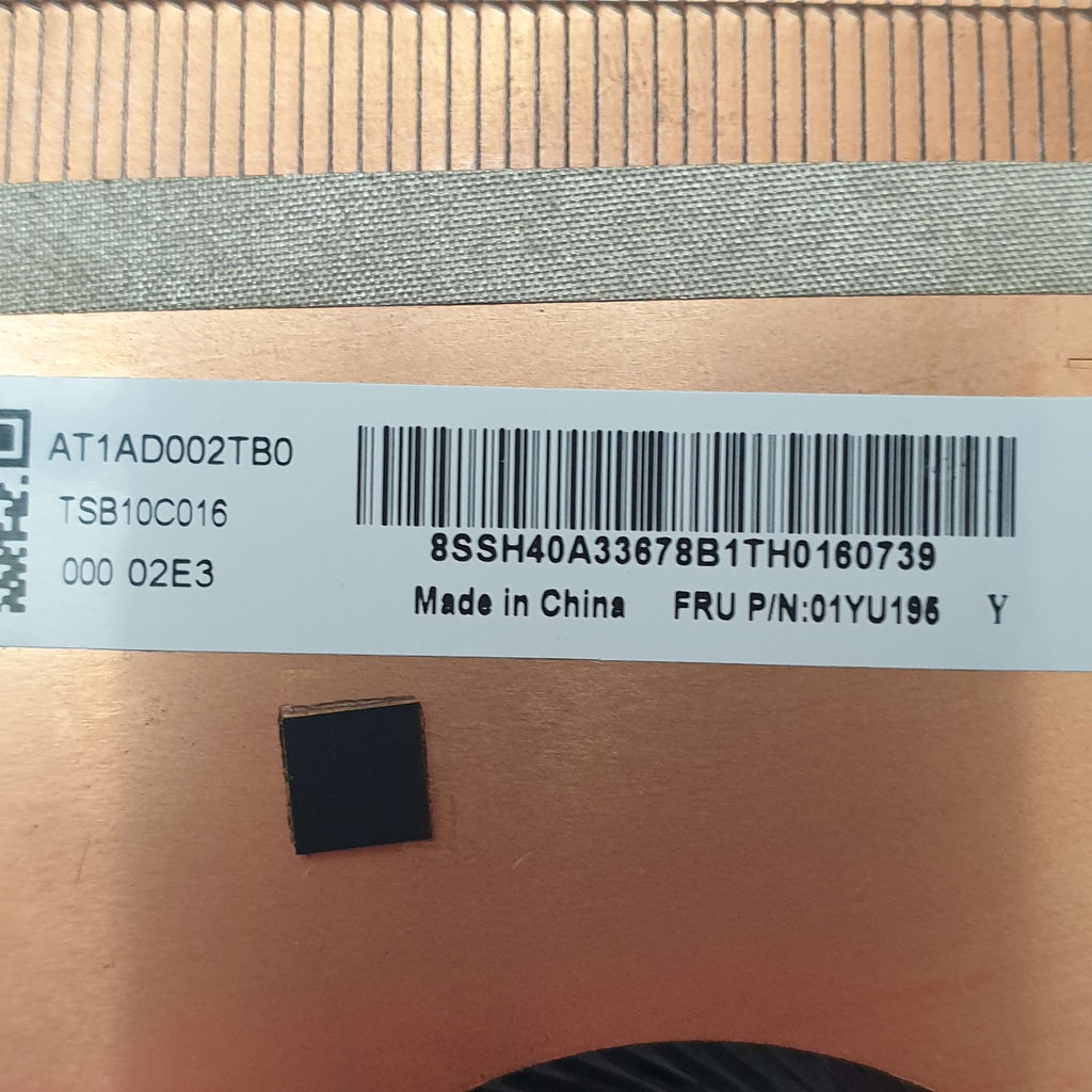 Lenovo ThinkPad T590 CPU Kühler Lüfter Heatsink Fan Wärmeleitpaste Cooler