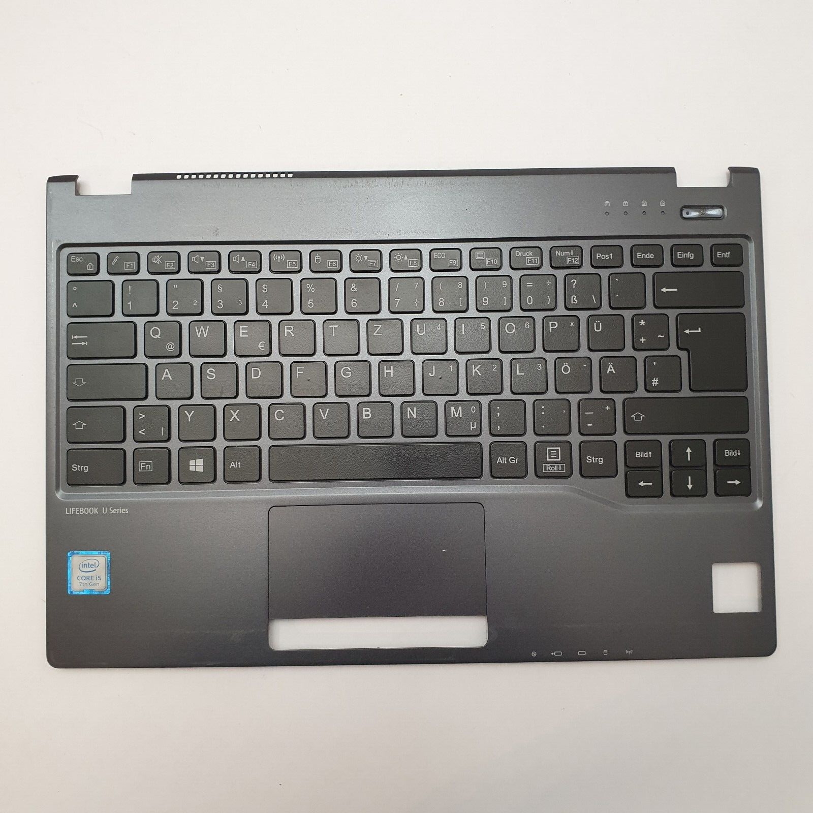 Fujitsu Lifebook U937 Handauflage Tastatur Deutsch QWERTZ Palmrest Keyboard