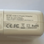 61W USB-C PD Netzteil Ladegerät Apple MacBook Samsung Dell HP Lenovo Pixel weiß