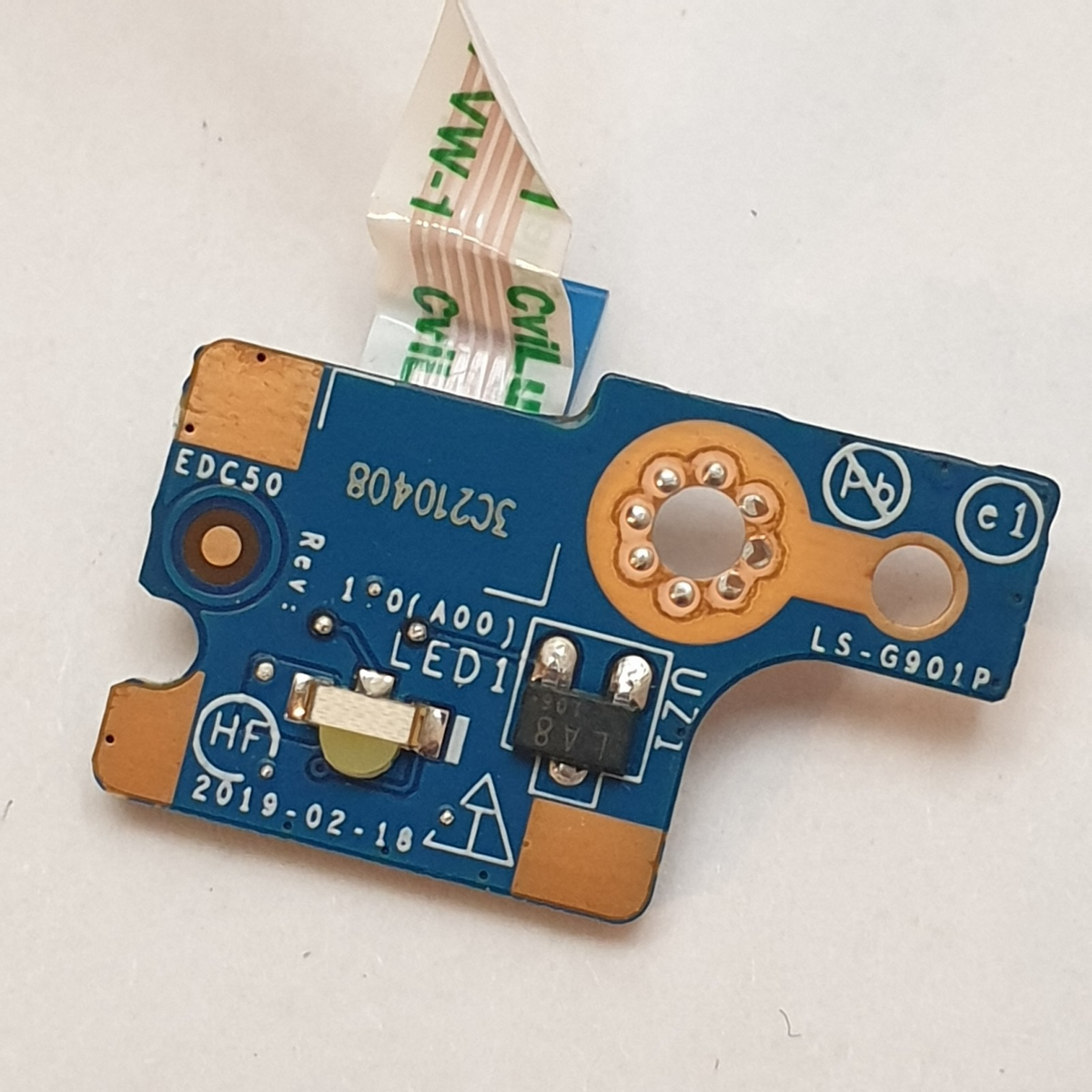 Dell Latitude 5510 LED Status Board LED Platine Indikator