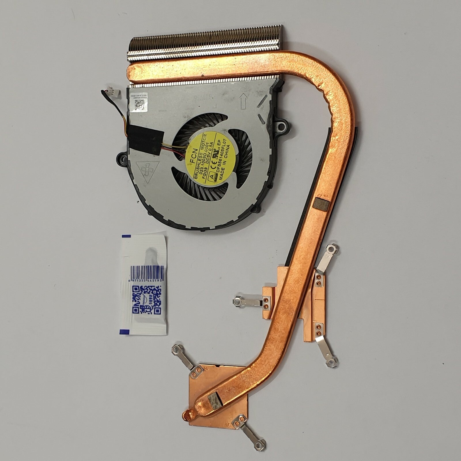 Acer Aspire E5-722 Kühler Heatsink mit Lüfter Fan und Wärmeleitpaste – Bild 2