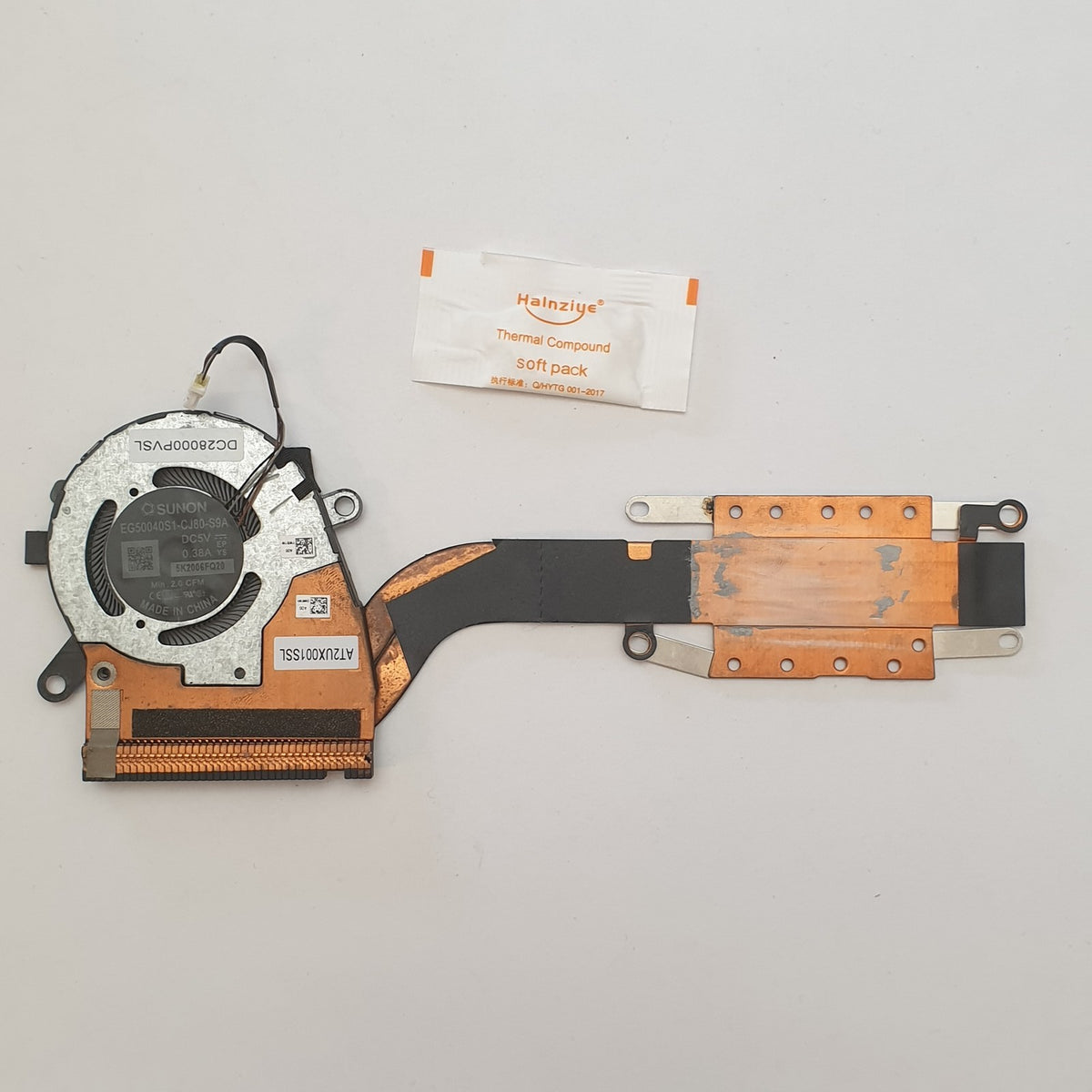 Dell Latitude 7310 CPU Kühler Lüfter Heatsink Fan Wärmeleitpaste
