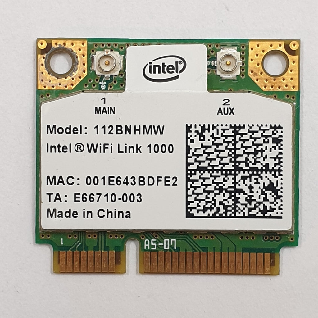 Clevo W251EU WLAN Karte Wifi Card Intel WiFi Link 1000 WLAN Karte Wireless