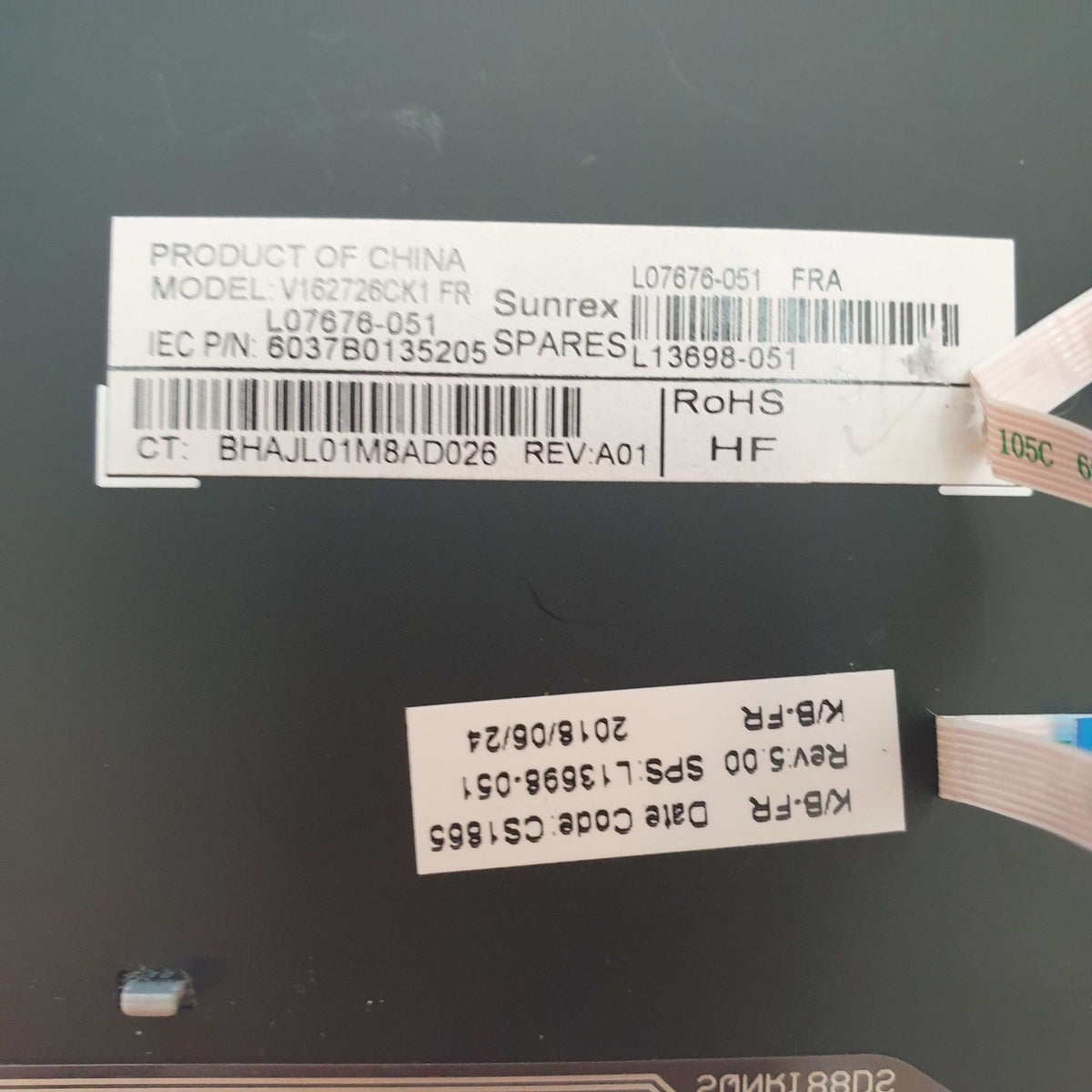 HP EliteBook 830 G5 Tastatur Französisch AZERTY Keyboard FR