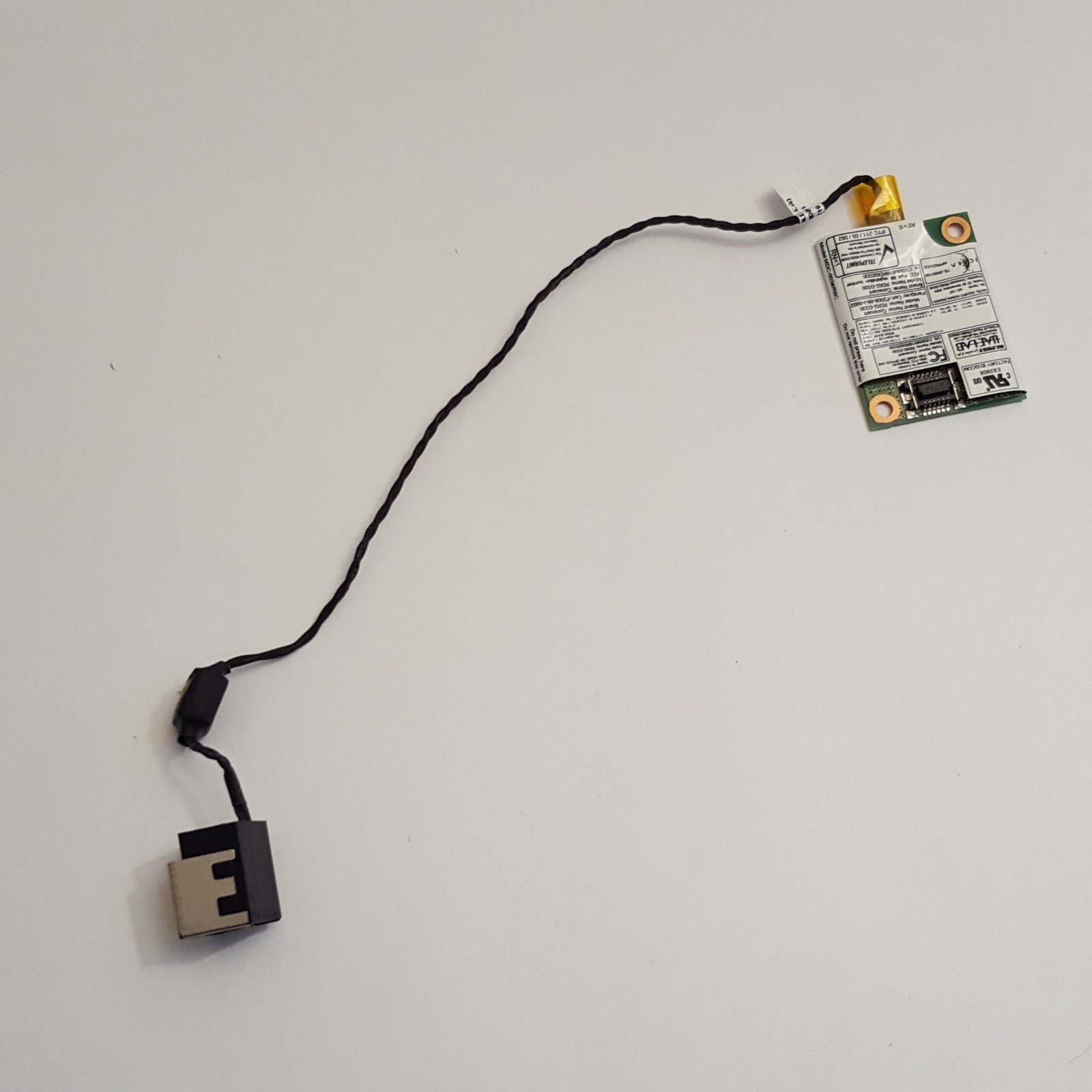 Acer TravelMate 8572 Modem RJ11 Fax Board mit Kabel – Bild 2