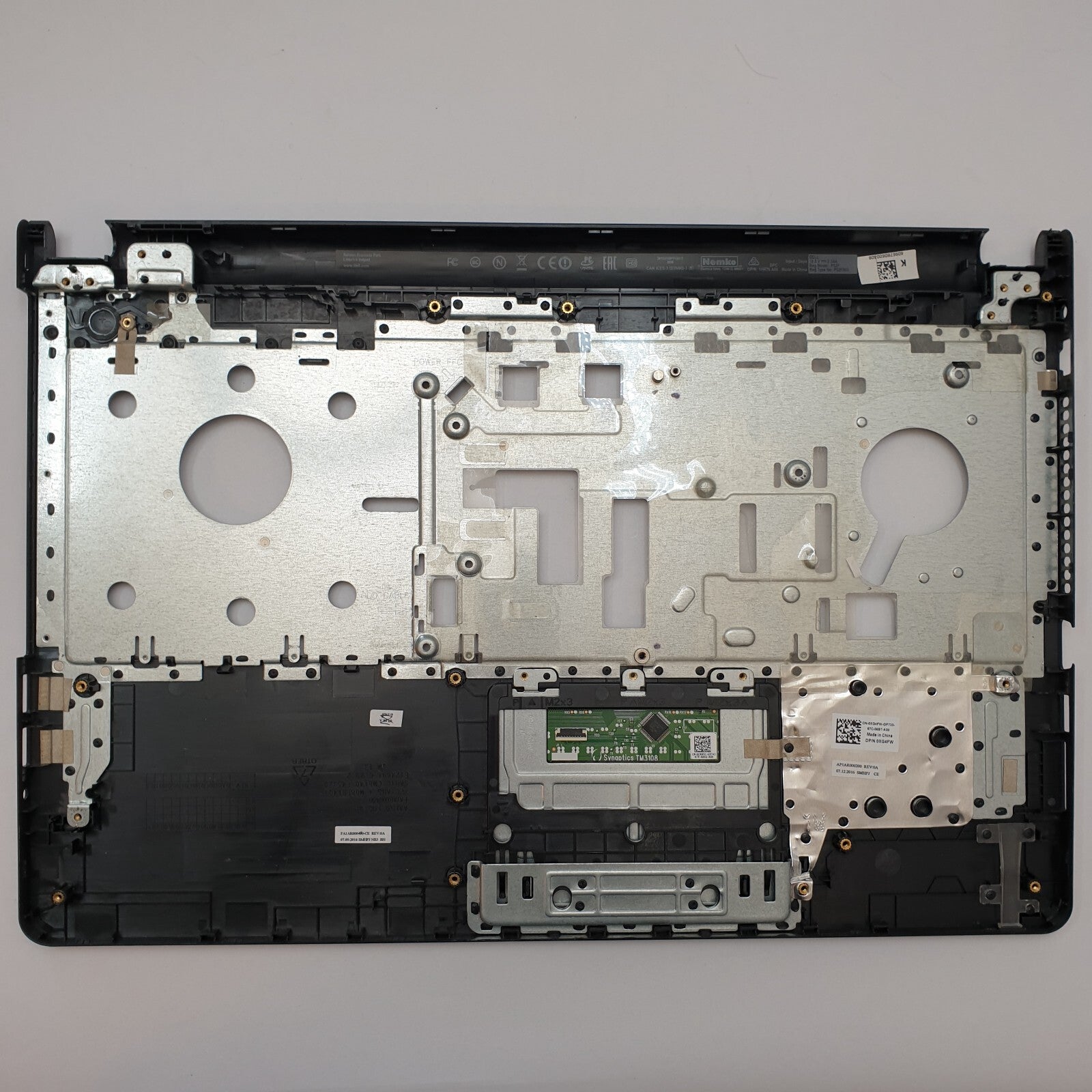 Dell Vostro 3559 Handauflage Palmrest Oberseite Gehäuse Top Case Touchpad – Bild 2