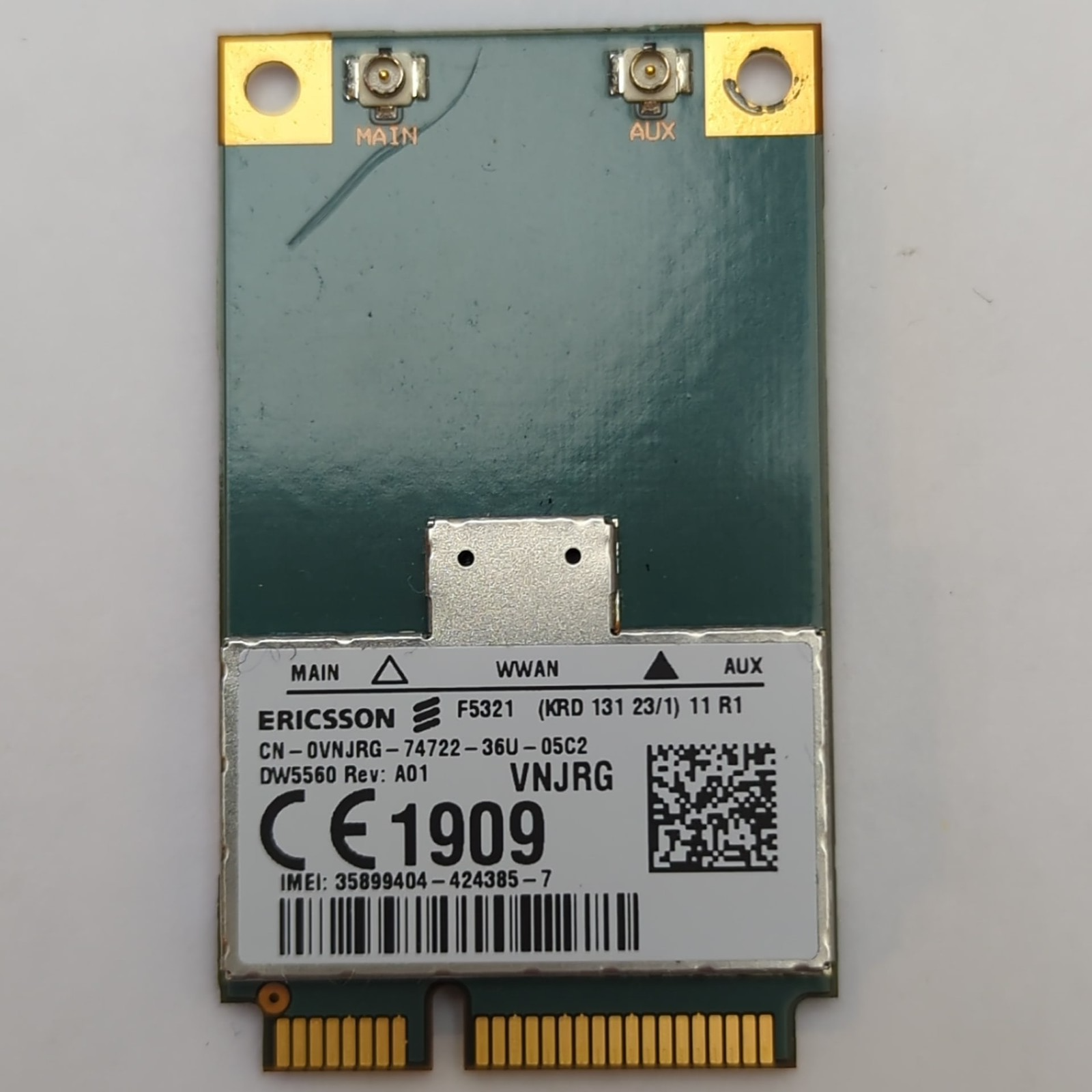 Dell Latitude 6430u Karte WWAN Ericsson F5321 Mobilfunk Modul
