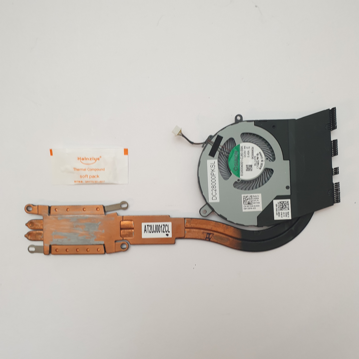 Dell Latitude 5510 Kühler Lüfter Kombination Heatsink Fan mit Wärmeleitpaste