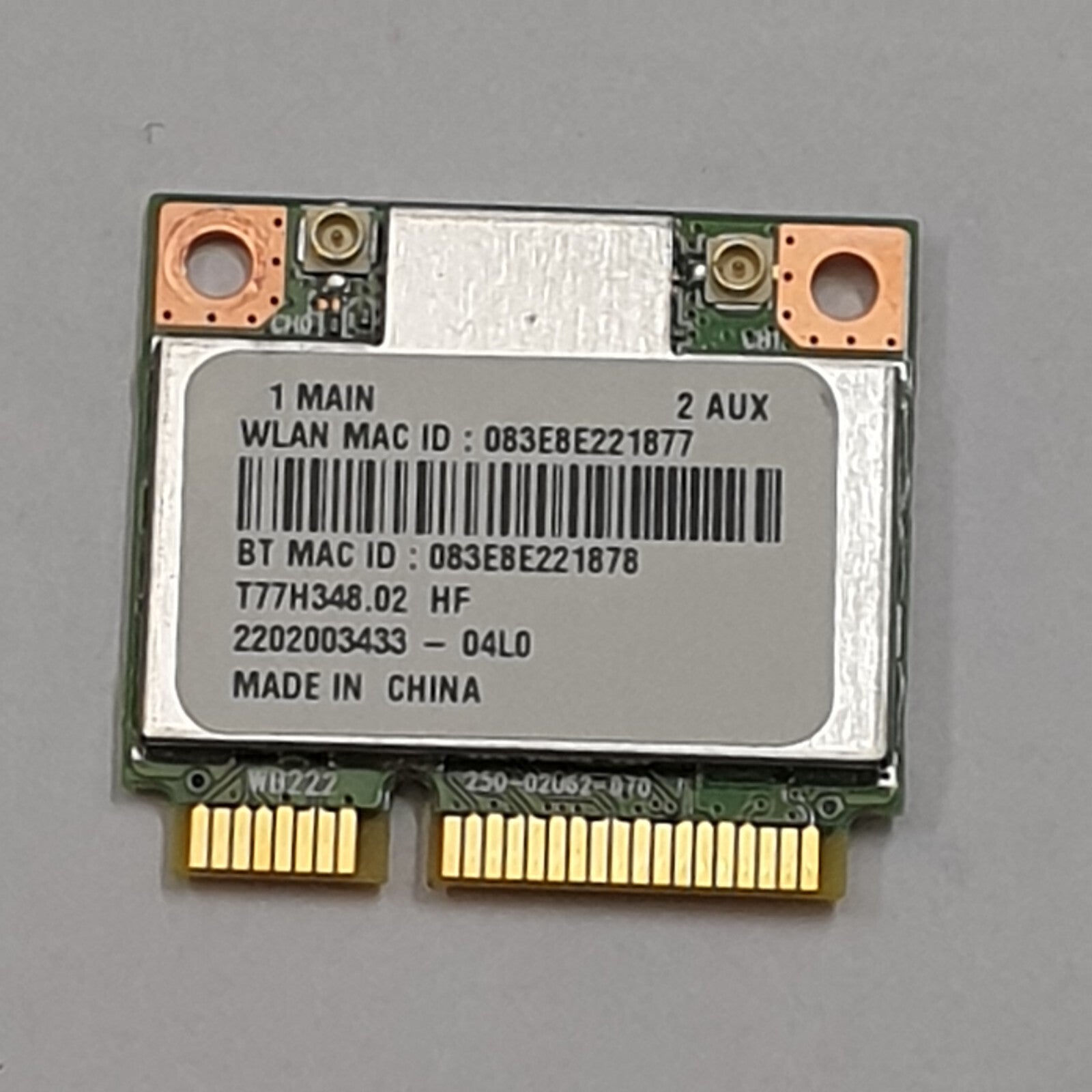 Acer Aspire V3-571G WLAN Karte Wifi Modul Wireless LAN Card