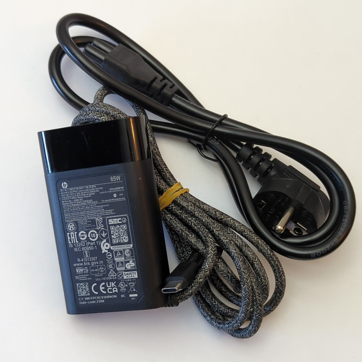 HP EliteBook 840 G5 HP EliteBook 840 G6 Original HP 65W USB-C Netzteil Ladegerät