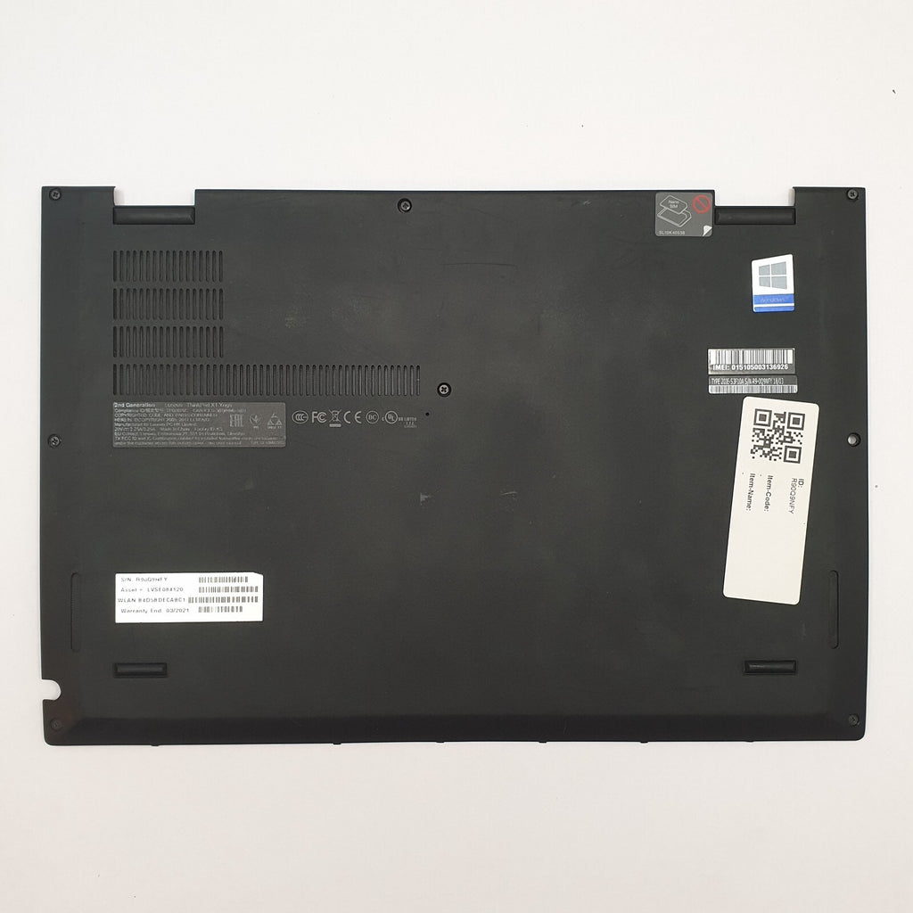 Lenovo ThinkPad X1 Yoga Gen 2 Gehäuse Unterschale Unterteil Bottom Base Cover