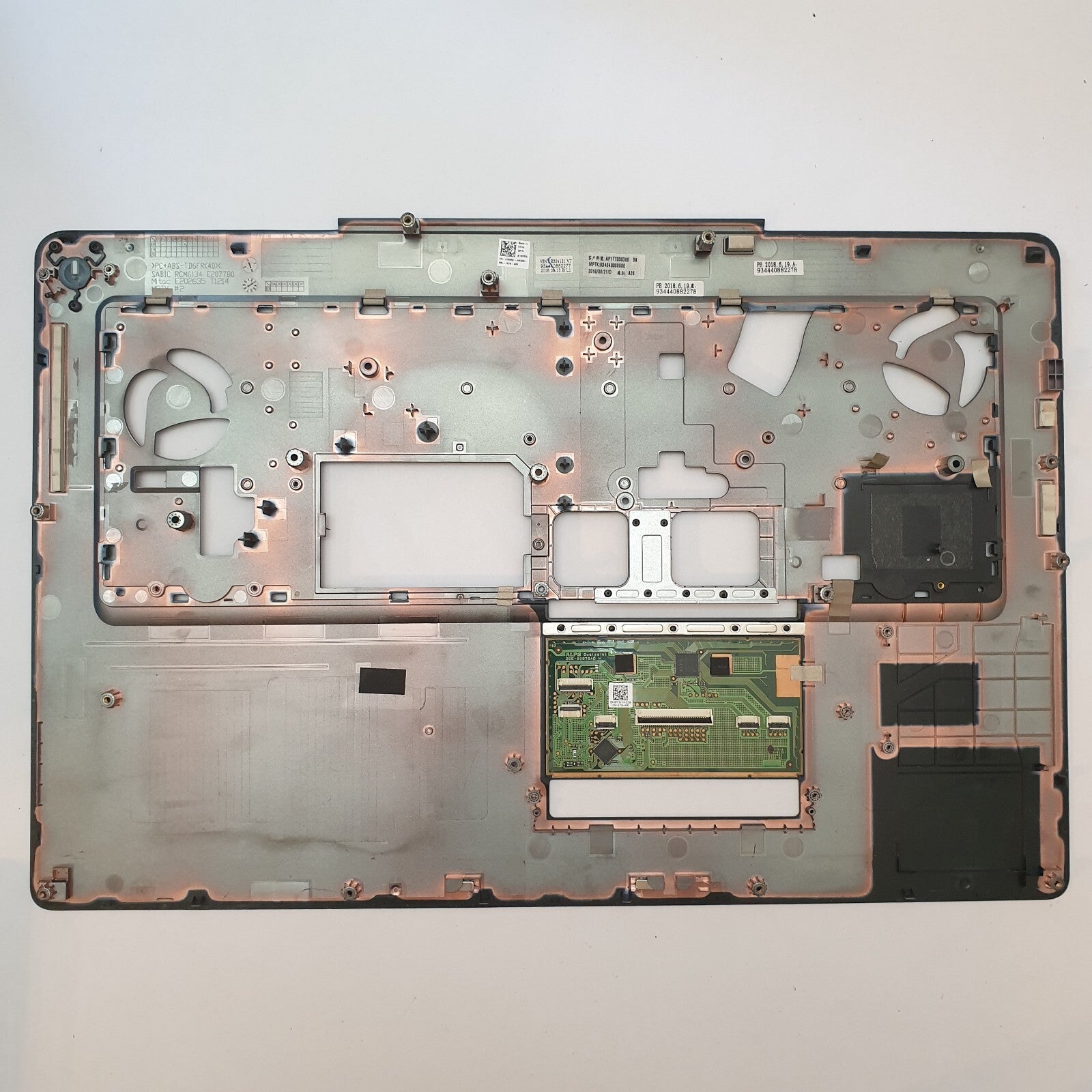Dell Precision 7720 Handauflage mit Touchpad Gehäuse Oberteil Palmrest Palm Rest – Bild 2