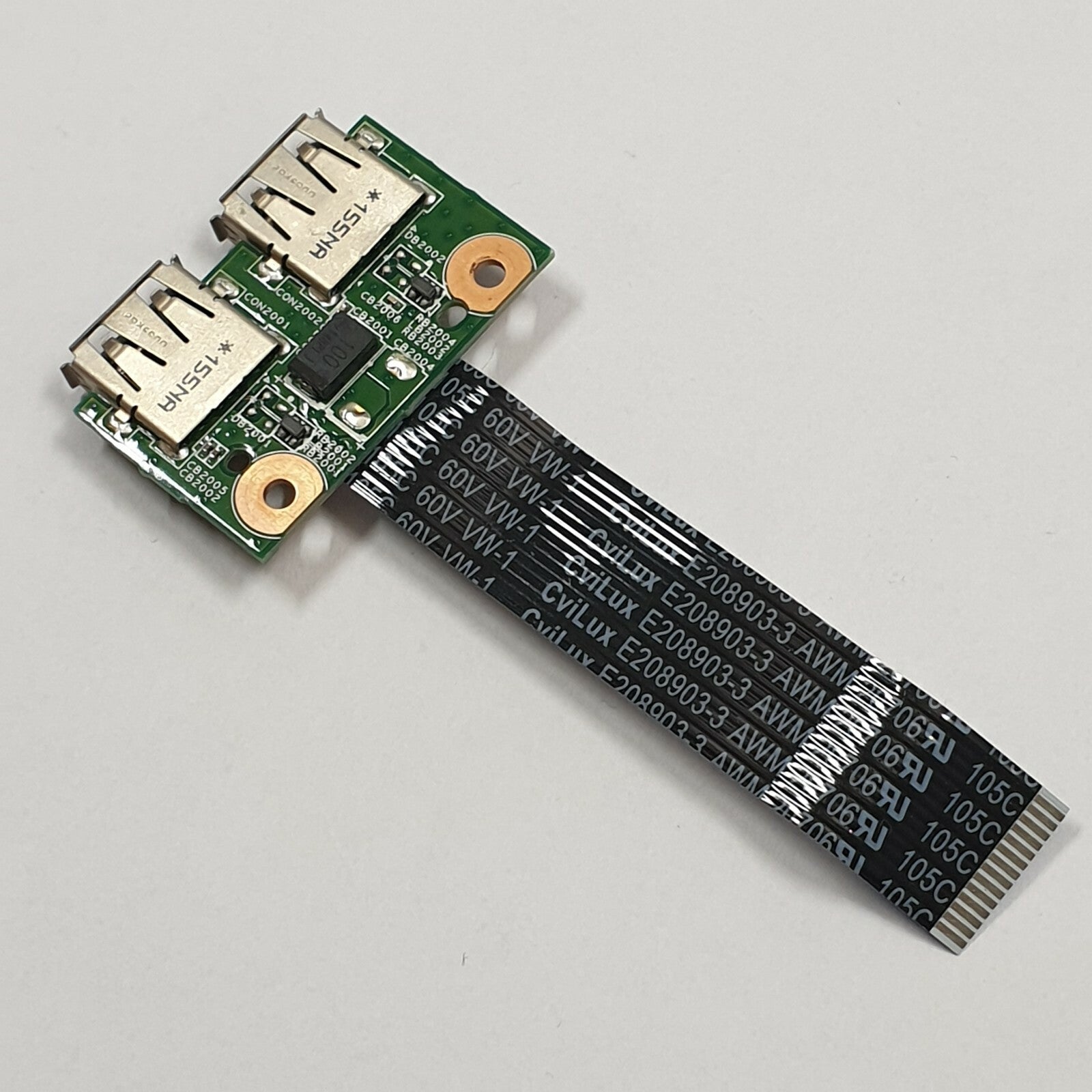 HP Presario CQ57 USB Board Platine USB Port Connector mit Kabel – Bild 2
