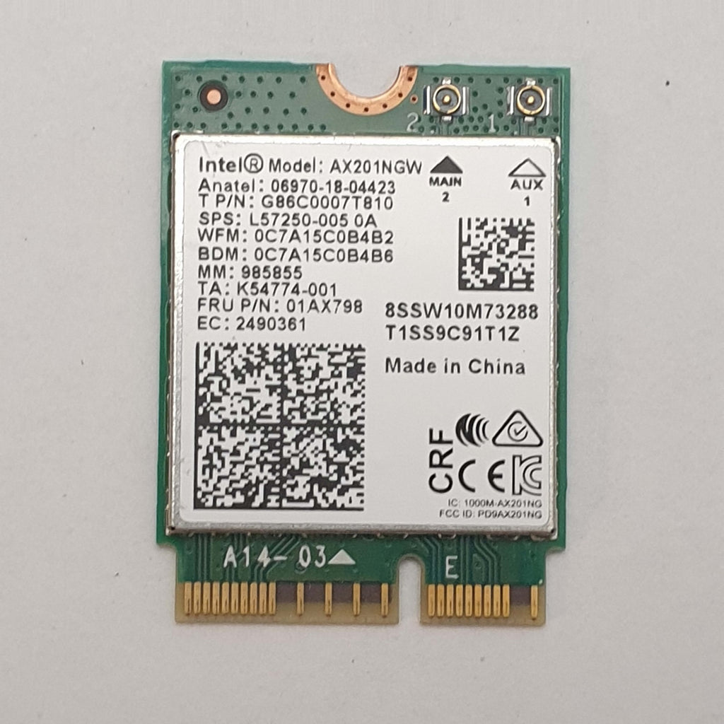 Lenovo ThinkPad E15 G1 Intel WLAN WiFi Bluetooth Modul M2 Karte