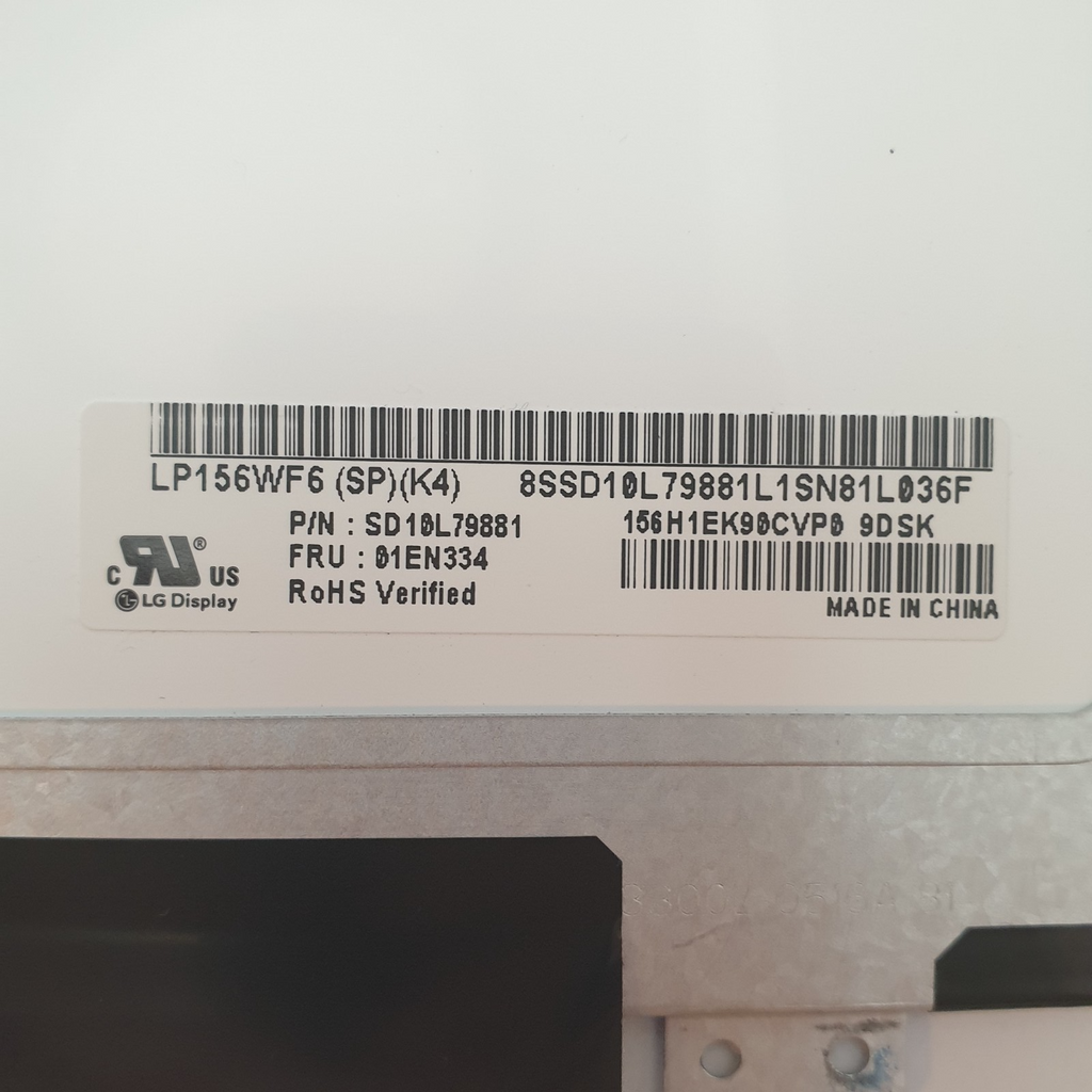 Lenovo ThinkPad P51 Display FHD Matt Bildschirm 15,6" Matt LP156WF6(SP)(K4)